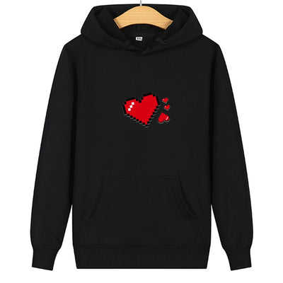 Sweat a capuche coeur