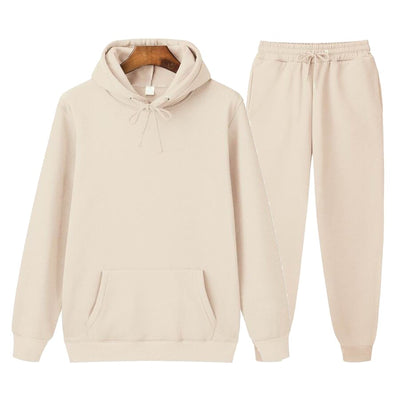 ensemble beige jogging