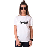 T-shirt mariage couple