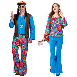 deguisement hippie couple