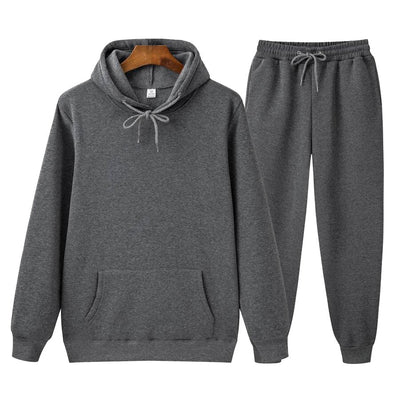 ensemble jogging gris foncé