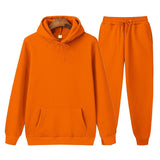 ensemble jogging orange