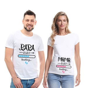 T shirt couple annonce grossesse