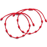 Bracelet fil rouge couple