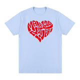 T-shirt make love not war